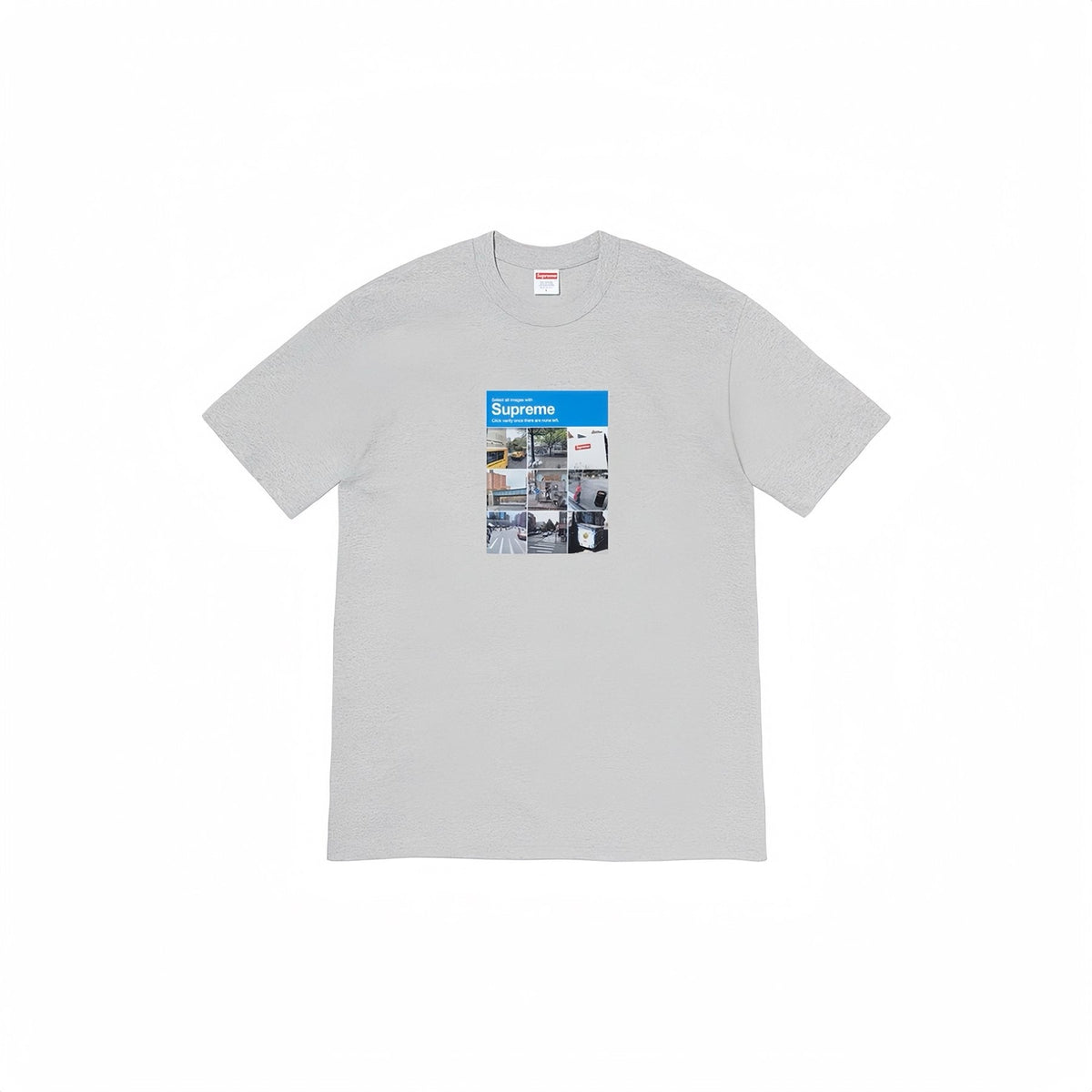 Supreme Verify Graphic T-Shirt — front