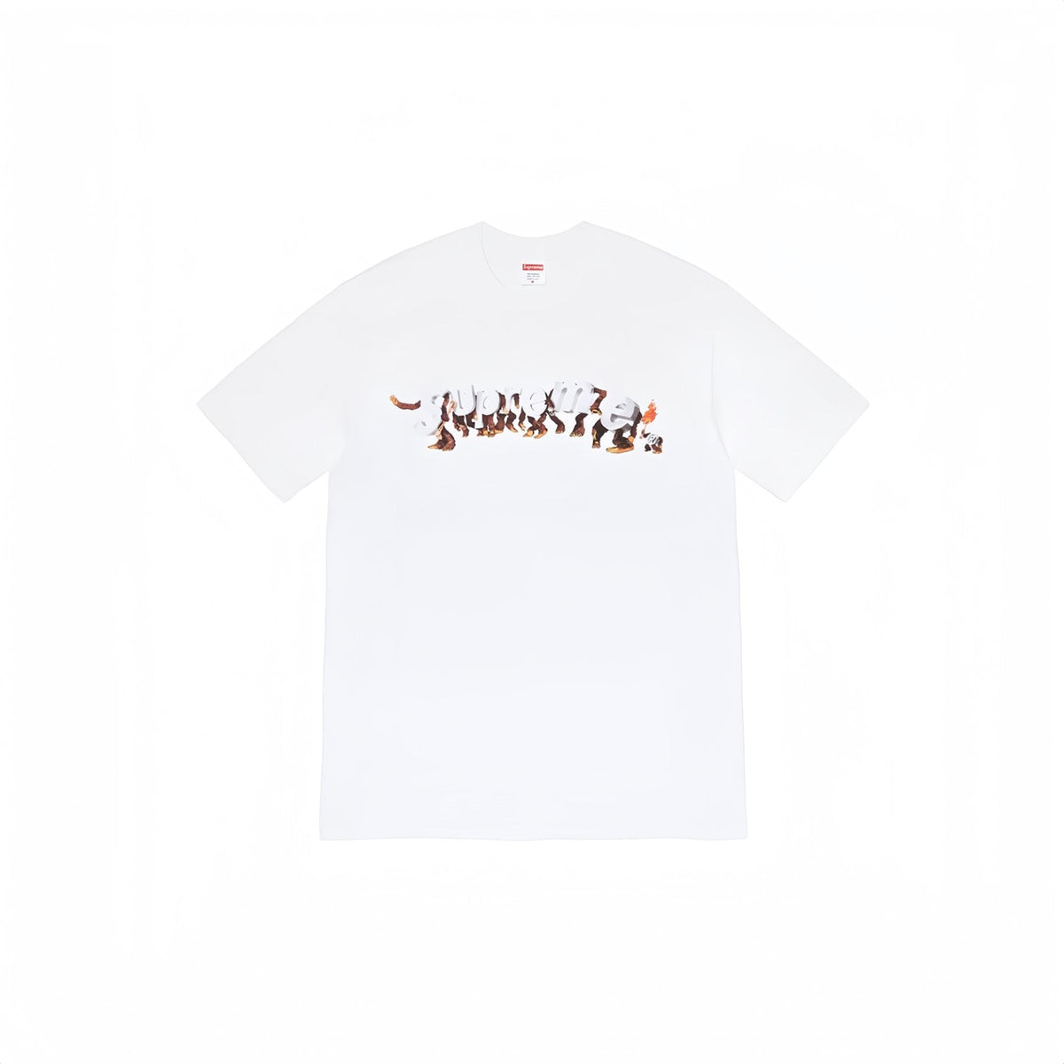 Supreme Ape Letter Graphic Short-Sleeve T-Shirt — front