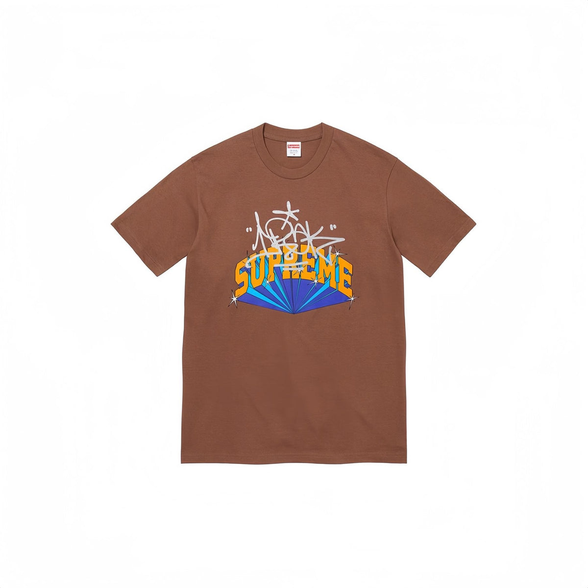 Supreme IRAK Arc Logo Graphic T-Shirt — front