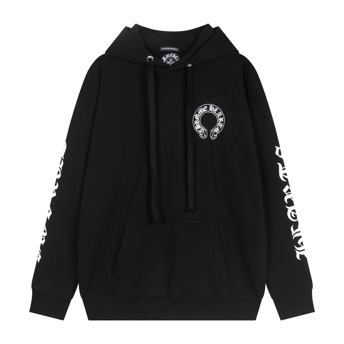 Chrome Hearts Slogan Graphic Hoodie — front
