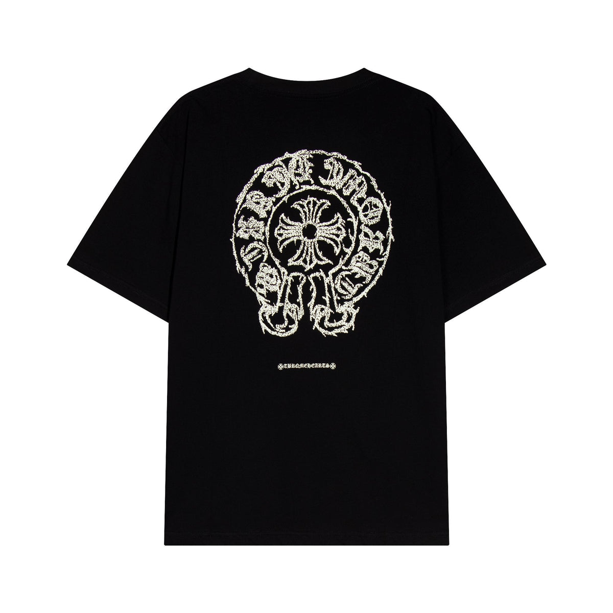 Chrome Hearts Sanskrit Horseshoe Cross Graphic T-Shirt — hero