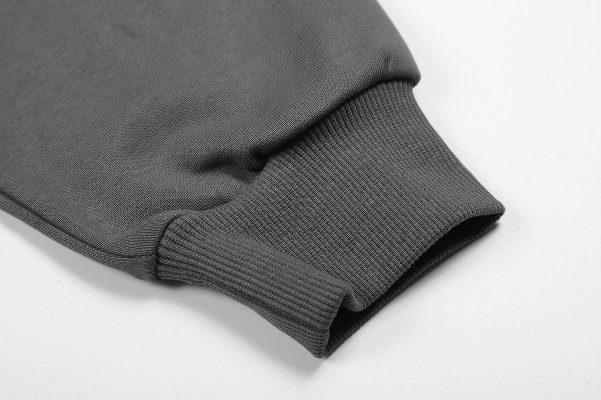 Sp5der Charcoal Gray Hoodie & Sweatpants Matching Set — detail